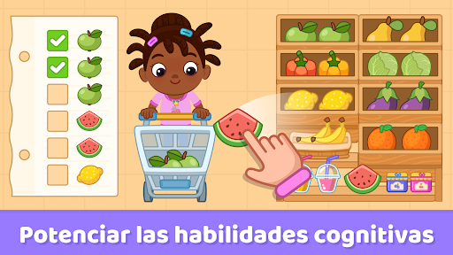 Captura de pantalla de Juegos educativos niñas 3+