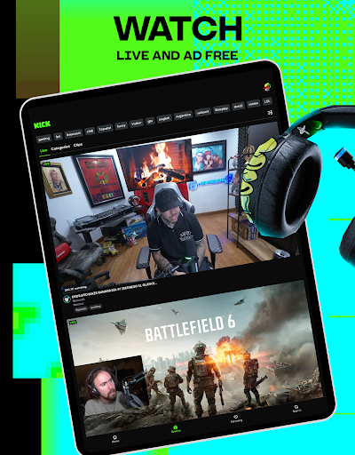 KICK: Live Streaming screenshot
