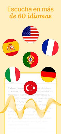 Captura de pantalla de Listen AI: Texto a Voz