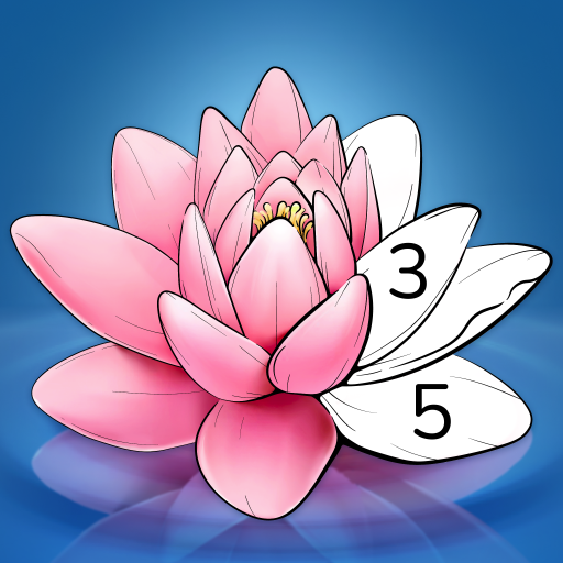 Icono de Zen Color - Colorea por número