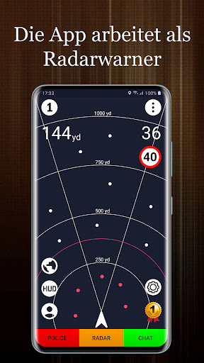 Polizei Radar - Radarwarner Screenshot
