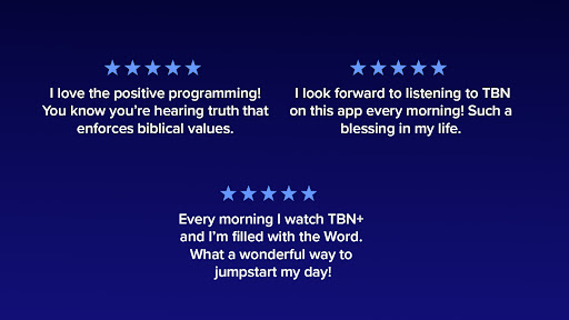 TBN+ Christliches Streaming Screenshot