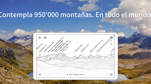 Captura de pantalla de PeakFinder