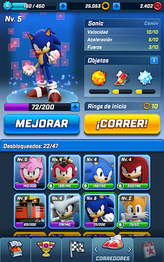 Captura de pantalla de Sonic Forces: Juegos de Correr