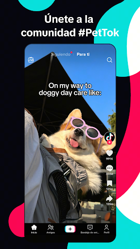 Captura de pantalla de TikTok