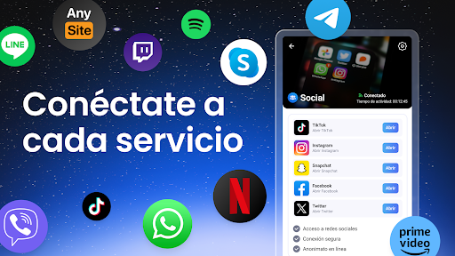 Captura de pantalla de VPN Lumos: VPN fácil de usar