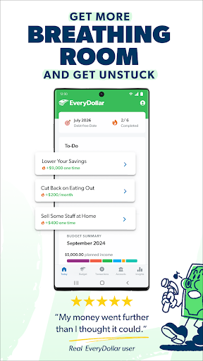 Captura de pantalla de EveryDollar: Budget Management
