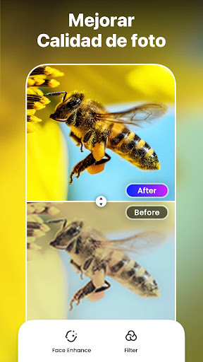 Captura de pantalla de Foto/Vídeo IA, Melhorador