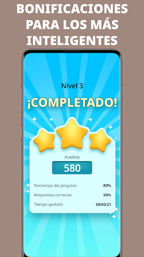 Captura de pantalla de QuizzLand quiz de conocimiento