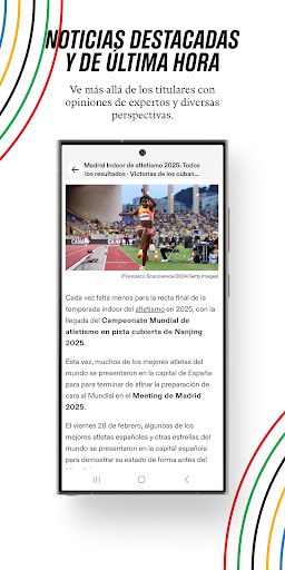 Captura de pantalla de Olímpicos™ Deportes y Noticias