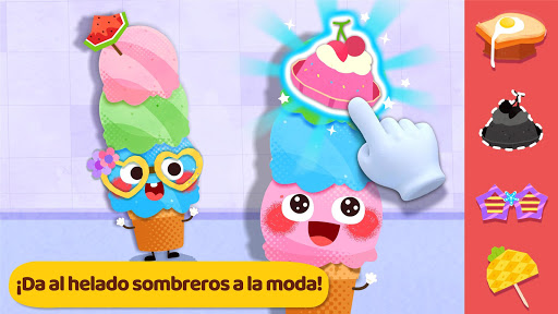 Captura de pantalla de Fiesta de comida Panda Bebé