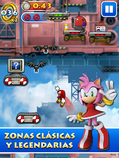 Captura de pantalla de Sonic Jump Pro