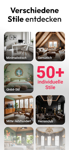 KI Innenarchitektur - Interio Screenshot