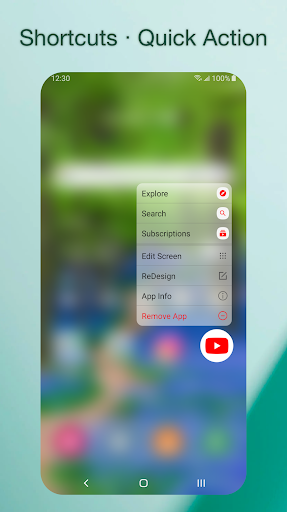 Captura de pantalla de DNA Launcher ‧ Home Screen