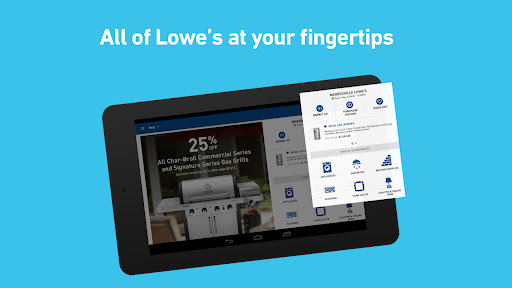 Captura de pantalla de Lowe's