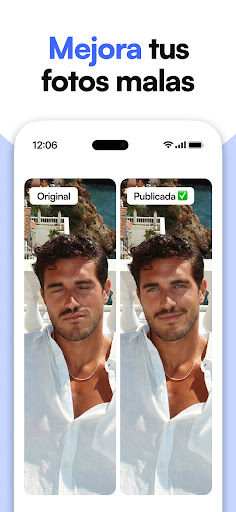 Captura de pantalla de Retake IA: Editor de Cara