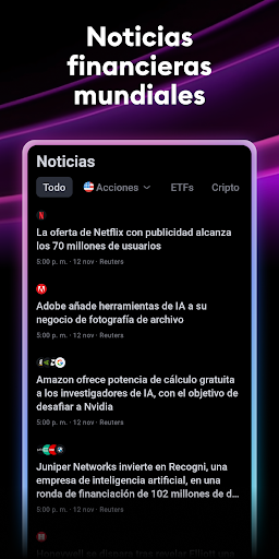 Captura de pantalla de TradingView - Bolsa de Valores