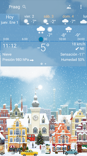 Captura de pantalla de Clima preciso YoWindow