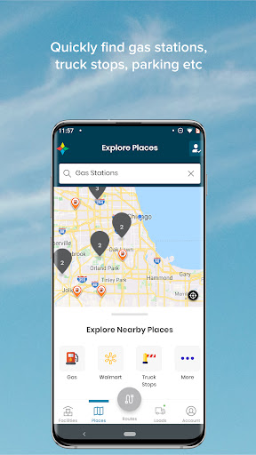 Captura de pantalla de FourKites CarrierLink App