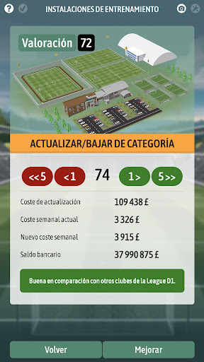 Captura de pantalla de Football Chairman Pro 2