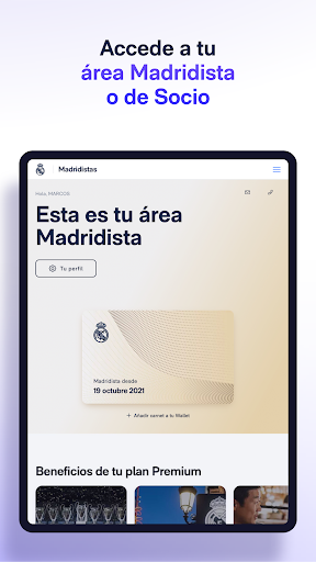 Captura de pantalla de Real Madrid