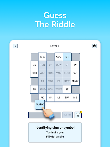 Syllatiles - Word Puzzle Game screenshot