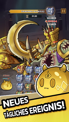 Slime Castle — Idle TD-Spiel Screenshot
