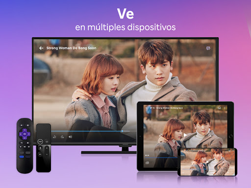 Captura de pantalla de Viki: doramas en español