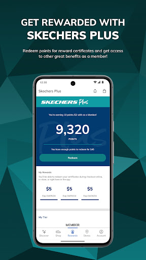 Captura de pantalla de Skechers