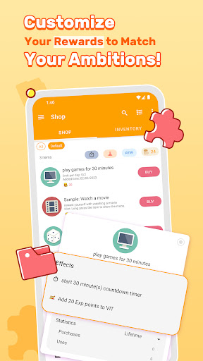 LifeUp: Gamify Tasks & Habits screenshot