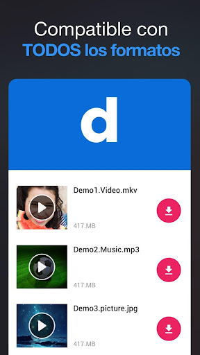 Captura de pantalla de Descargar videos - Descargador