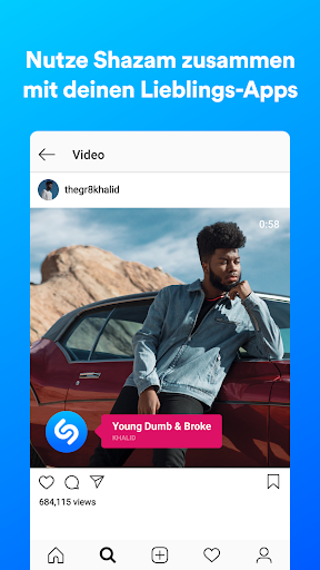 Shazam: Finde Musik, Konzerte Screenshot