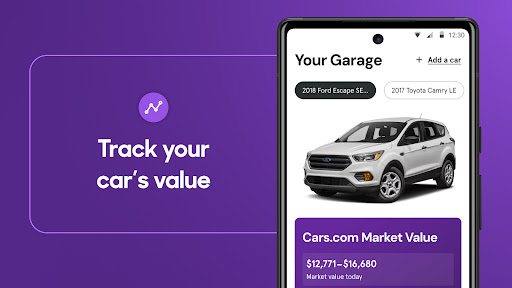 Captura de pantalla de Cars.com: Buy and sell cars