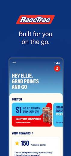 RaceTrac screenshot