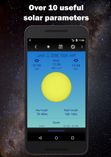 Captura de pantalla de Moon Phase Calendar