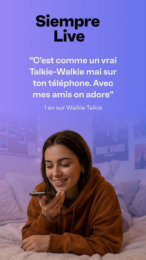 Captura de pantalla de Walkie Talkie - All Talk