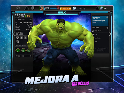 Captura de pantalla de Marvel Batalla de Superhéroes