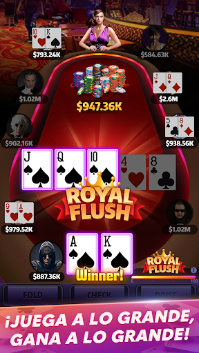 Captura de pantalla de Mega Hit Poker: Texas Holdem
