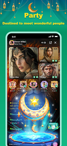 Gemgala - Party & Chat & Games Screenshot