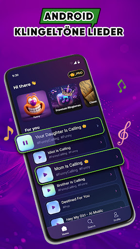 Android Klingeltöne Lieder Screenshot