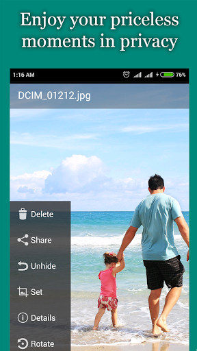 Captura de pantalla de Oculta Imágenes – Hide it Pro