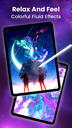 Fluid Magic: 3D Live Wallpaper screenshot