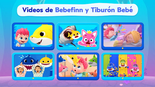 Captura de pantalla de Pinkfong Tiburón Bebé: Juegos