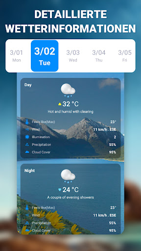 Wetter - Weather live & Widget Screenshot