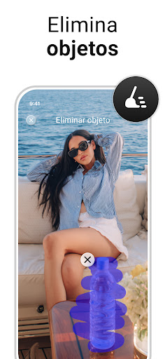 Captura de pantalla de PhotoApp: Mejora fotos con IA