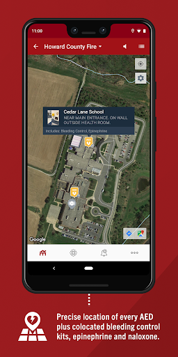 Captura de pantalla de PulsePoint Respond