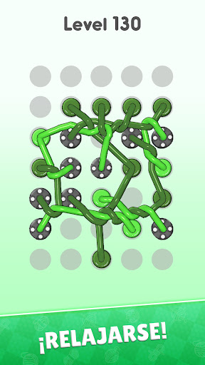 Captura de pantalla de Tangle Rope: Desatar Maestro