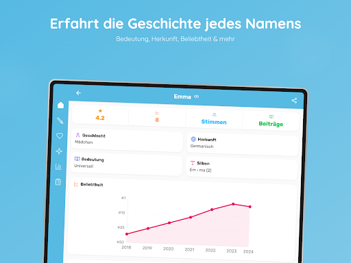 Unser Baby Name Screenshot