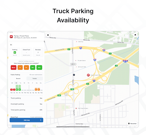Captura de pantalla de TruckMap - Truck GPS Routes