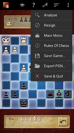 Captura de pantalla de Ajedrez Pro (Chess)